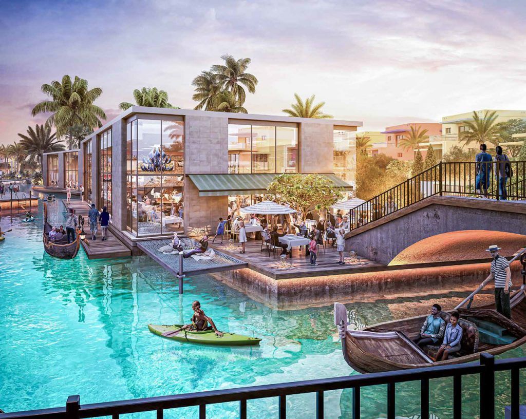 DAMAC Lagoons property community in Dubai
