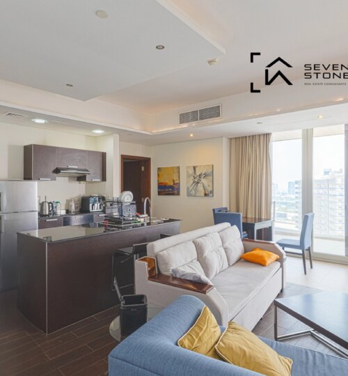 Fully Furnished|2BR Apartment with Stunning Views,