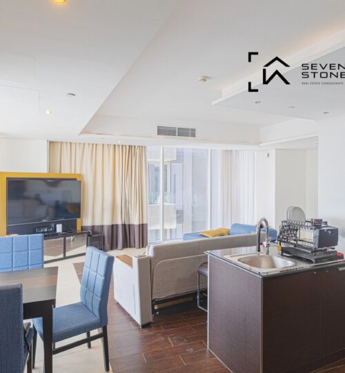 Fully Furnished|2BR Apartment with Stunning Views,
