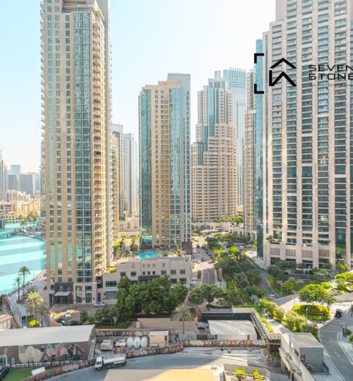 Partial Fountain View | Vacant | Unfurnished, 240000