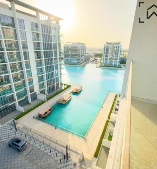Semi Furnished | Lagoon View | Ready to Move-in, 105000
