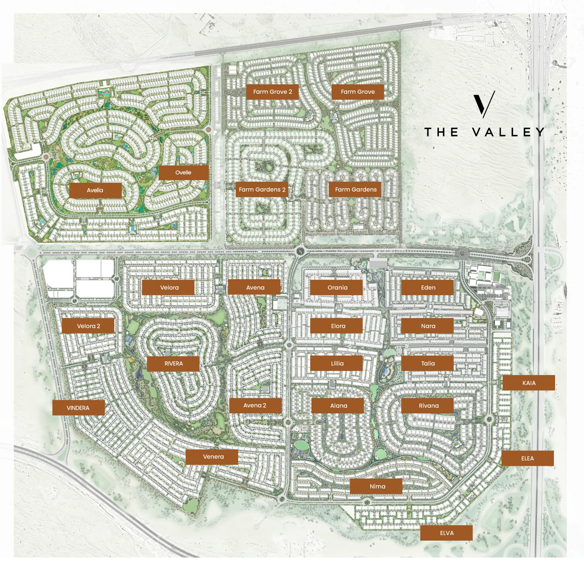 The Valley community masterplan
