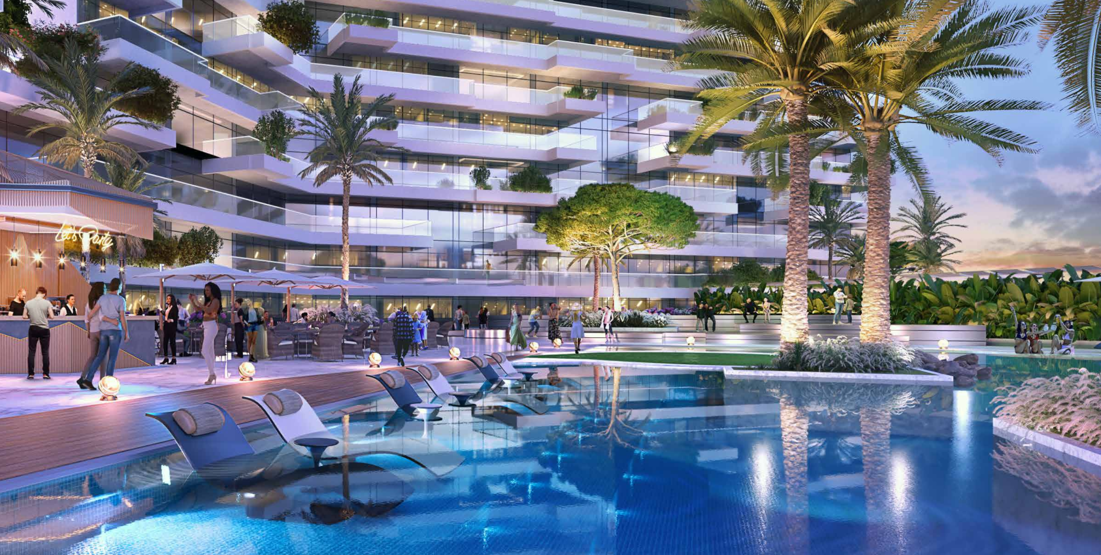 Golf Greens Tower 2B project illustration