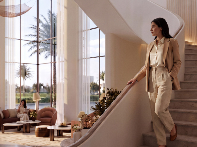 Golf Trails residential architecture at Emaar South